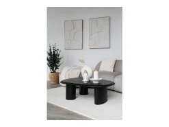 ebuy24 2 candelabros de placa de cemento Blanco Best