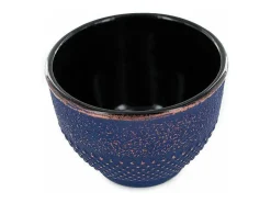 2 vasos de hierro fundido y bronce - 0,15 L Azul