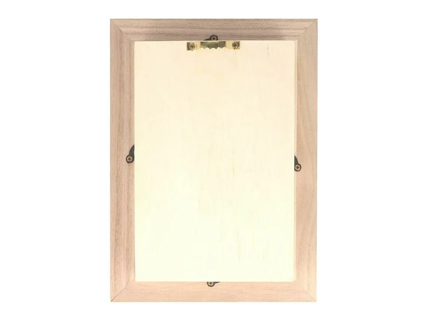 Marco Para Fotos-2 vitrinas pequeñas de madera y plexiglás 22 cm Marru00f3n