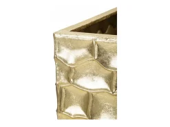 Jarrón-Agarradera Glody Tris Cm 38X38X94-30.5X30.5X76- 23X23X63 Dorado