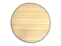 Alfombra De Salón-Alfombra 200 cm bambú natural claro Color natural claro