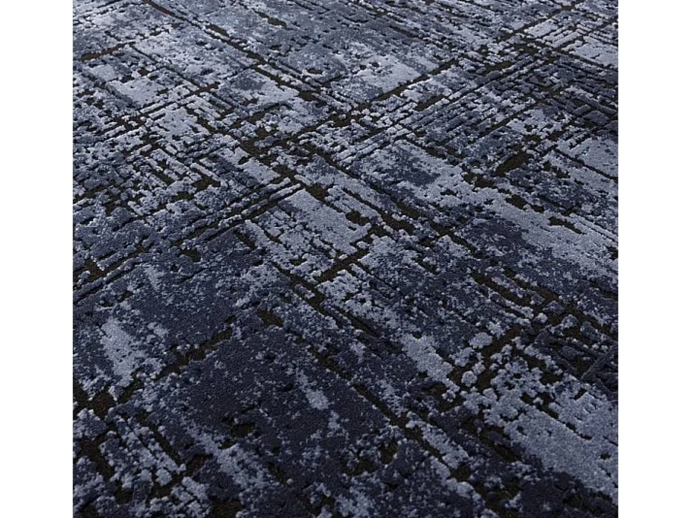 Alfombra abstracta - 160x230cm - marino - Kuza Abstract Azul Hot