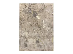 Alfombra De Salón-Alfombra abstracta - 120x170cm - , gris, beige - Aurora Galaxy Dorado
