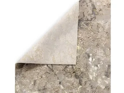 Alfombra De Salón-Alfombra abstracta - 120x170cm - , gris, beige - Aurora Galaxy Dorado