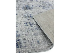 Alfombra De Salón-Alfombra abstracta - 200x290cm - gris, , blanco, - Orion Abstract Blue Azul