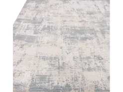 Alfombra abstracta - 200x300cm - azul, crema - Seville Zafra Beige Best