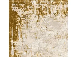 Outlet Alfombra abstracta - 160x230cm - oro, crema - Kuza Border Dorado