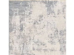 Alfombra De Salón-Alfombra abstracta - 160x240cm - azul, crema - Seville Zafra Beige