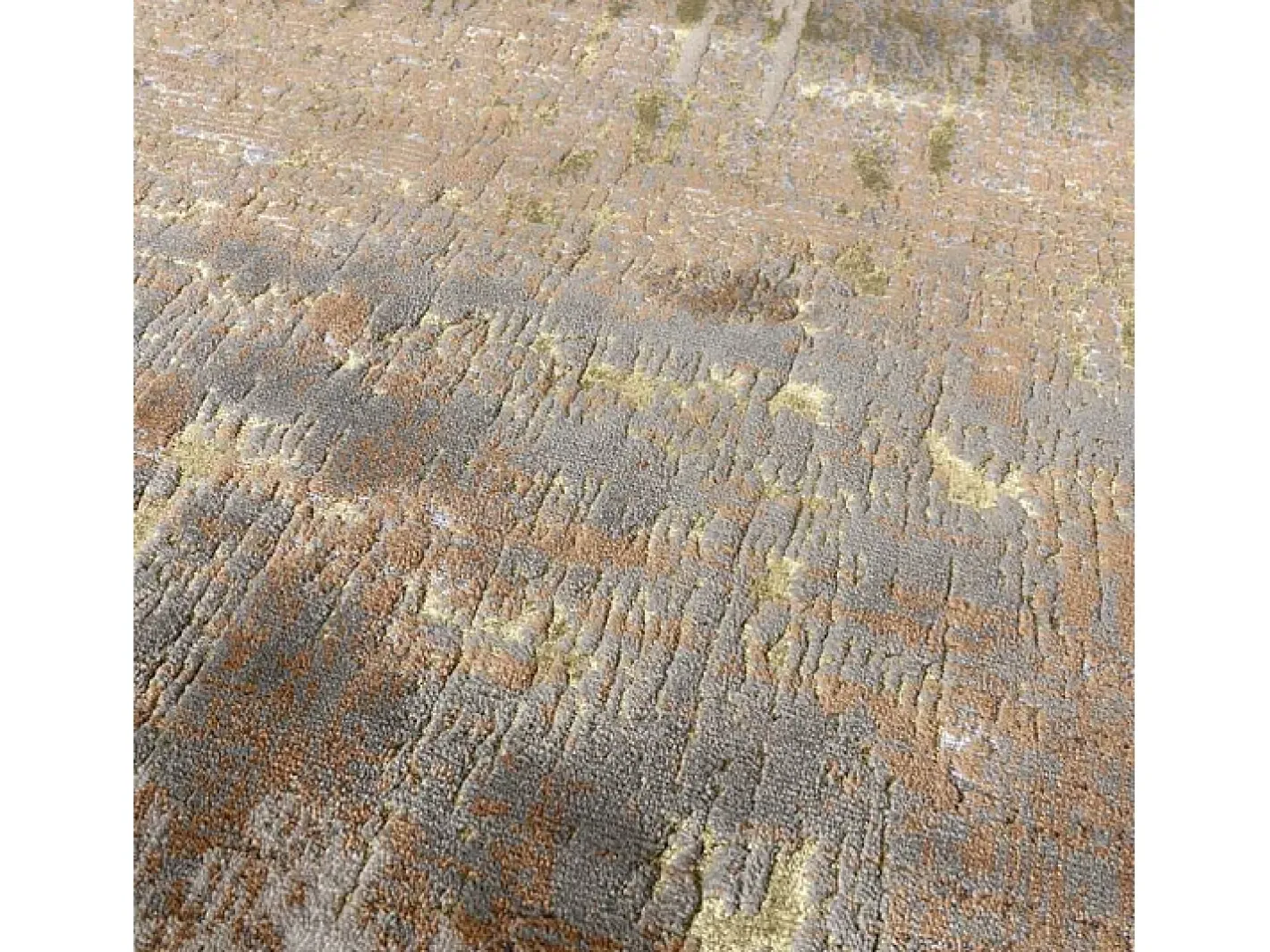 Alfombra De Salón-Alfombra abstracta - 160x230cm - , marrón, beige - Aurora Dune Dorado