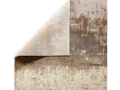 Alfombra De Salón-Alfombra abstracta - 160x230cm - , marrón, beige - Aurora Dune Dorado