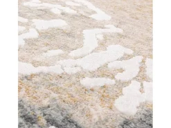 Outlet Alfombra abstracta - 120x180cm - gris, crema, oro - Seville Oro Beige