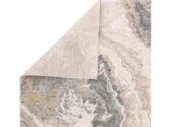 Alfombra abstracta - 160x240cm - gris, crema, oro - Seville Oro Beige Clearance