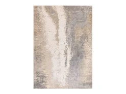 Alfombra De Salón-Alfombra abstracta - 160x230cm - oro, gris, beige - Aurora Cliff Dorado