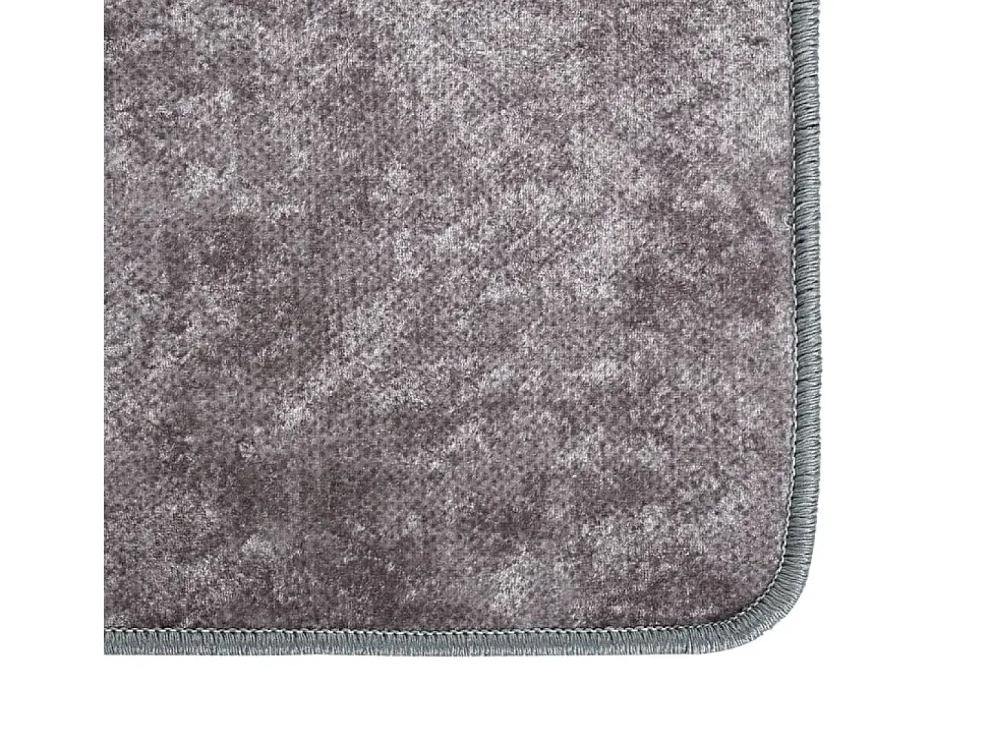 Alfombra antideslizante lavable 80x150 cm Gris Clearance