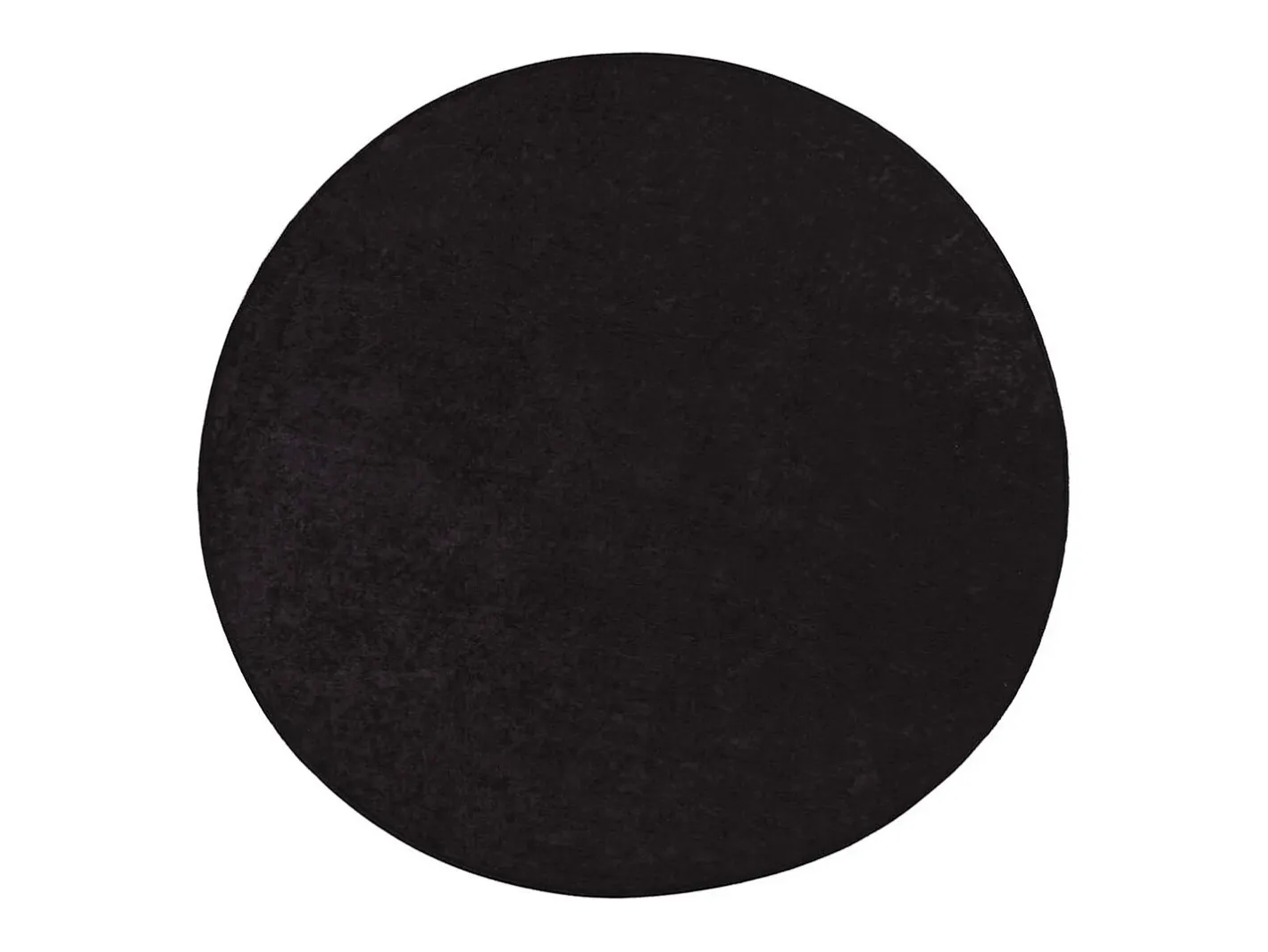 Alfombra antideslizante lavable φ120 cm antracita Gris Hot