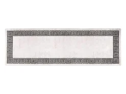 Alfombra De Cocina-Alfombra antideslizante lavable 80x300 cm claro Beige