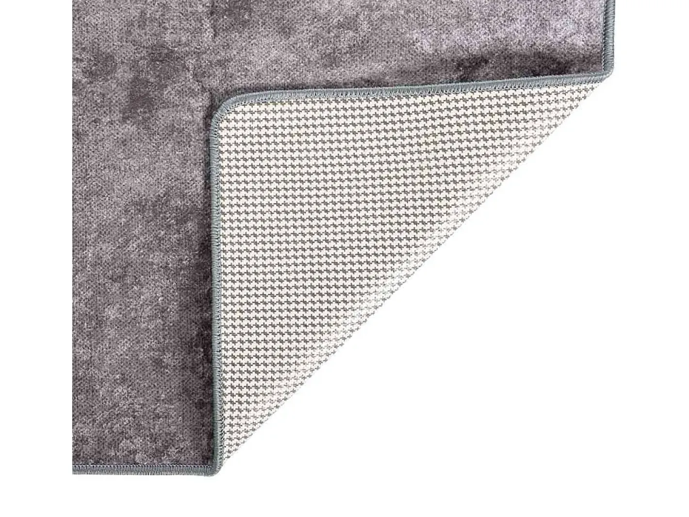 Alfombra De Cocina-Alfombra antideslizante lavable 160x230 cm Gris