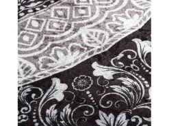 Alfombra De Cocina-Alfombra antideslizante lavable 80x300 cm Multicolor Gris
