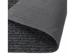 Alfombra De Cocina|Alfombra Redonda-Alfombra antracita de 100x100 cm Gris