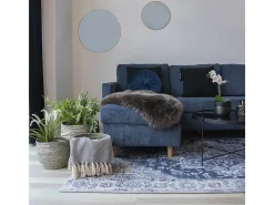 Online House Nordic Alfombra 160 x 230 cm Azul