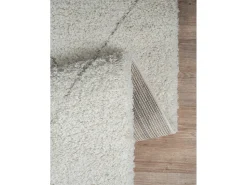 Sale the carpet Alfombra Bahar Shaggy patrón rombos, , 160 x 230 cm Crema