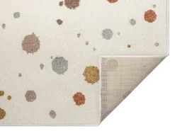 Discount the carpet Alfombra Beat Kids Moderna Bebé Niña Niño - - 120x170 cm Crema