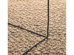 New Alfombra ZIZUR 80x150 cm efecto yute interior exterior Beige