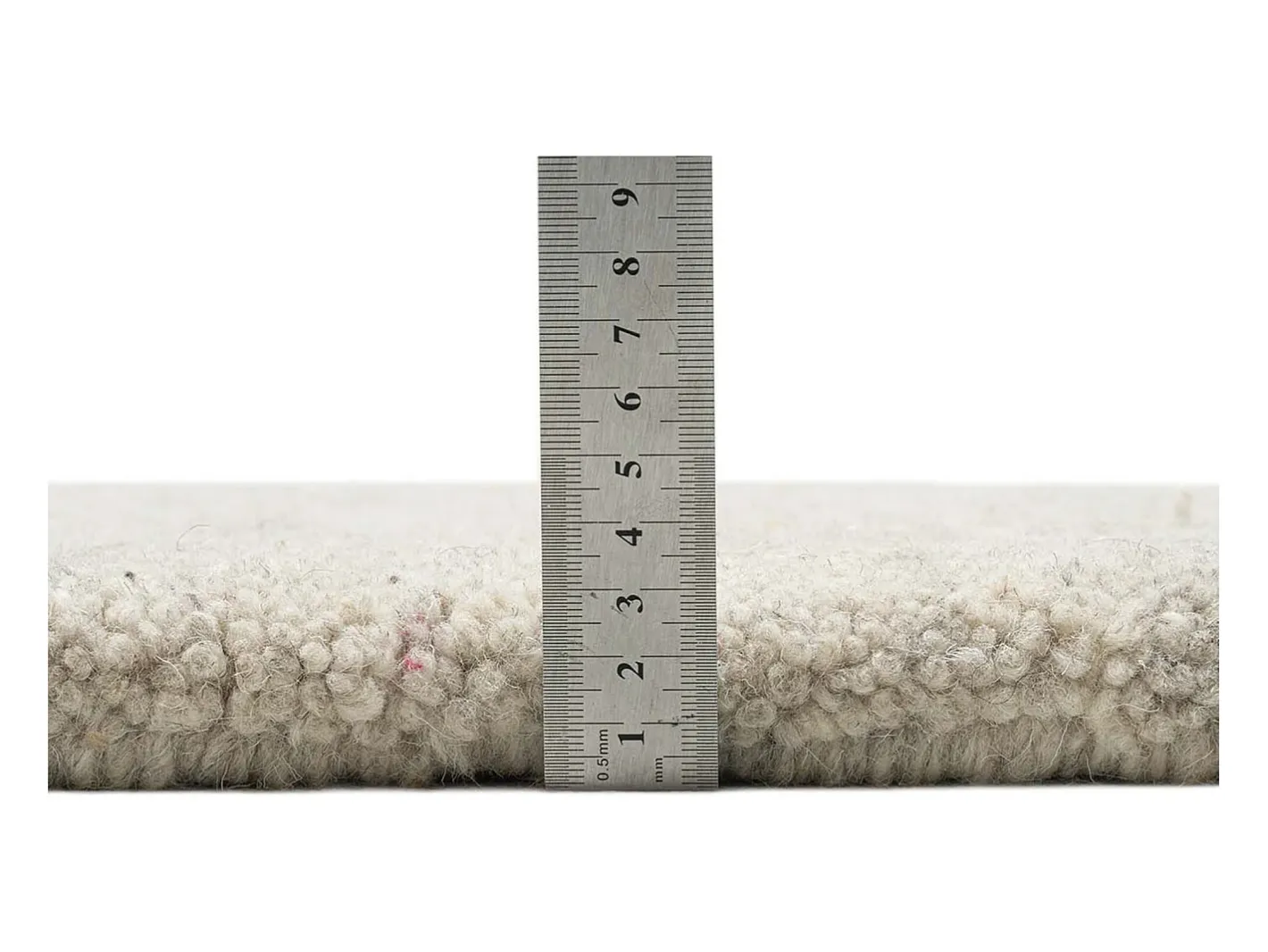 Online Alfombra bereber tejida a mano con lana 170x240 cm Arena Maloronga Gris antracita