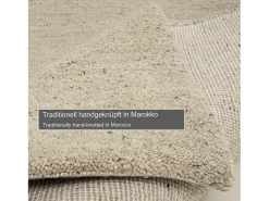 Alfombra bereber tejida a mano con lana 250x300 cm Arena Taza Royal Gris antracita Discount