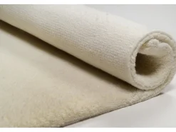 Alfombra bereber tejida a mano con lana 150x150 cm Imaba Super Blanco Discount