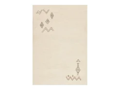 Discount Alfombra bereber tejida a mano con lana 200x300 cm Hadj Blanco