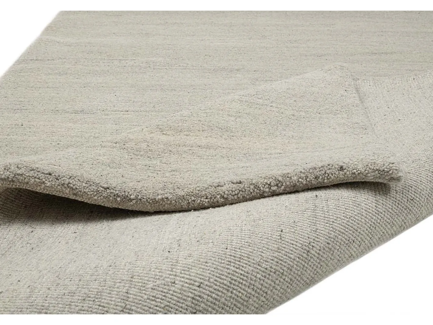 Alfombra De Salón-Alfombra bereber tejida a mano con lana 250x300 cm Arena Maloronga Gris antracita