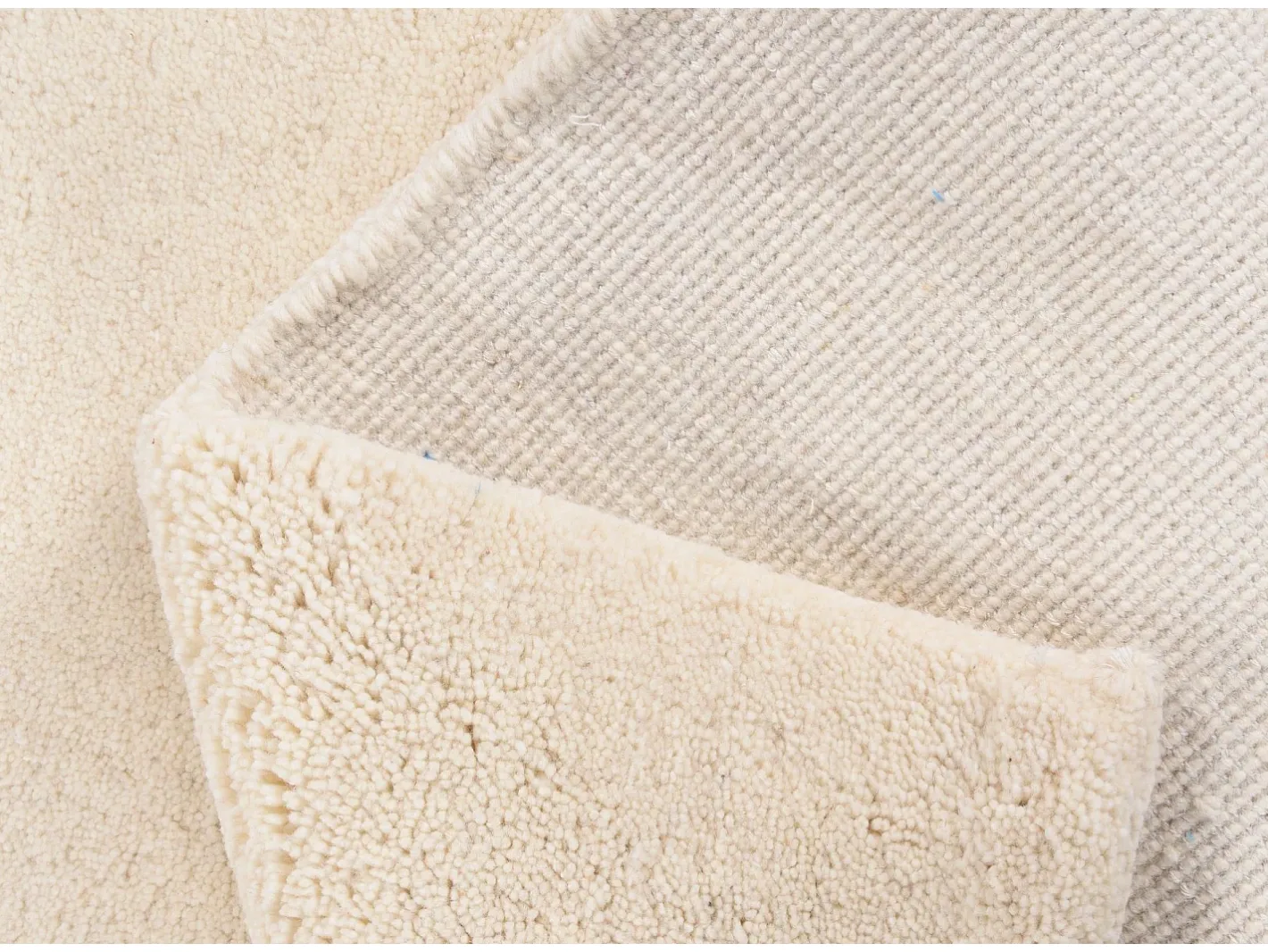 Online Alfombra bereber tejida a mano con lana 70x140 cm Maloronga Blanco