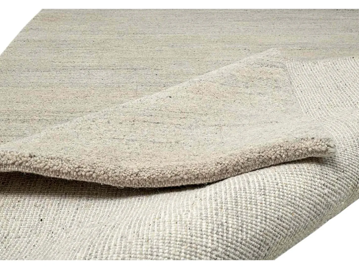Alfombra bereber tejida a mano con lana 200x200 cm Arena Imaba Super Gris antracita
