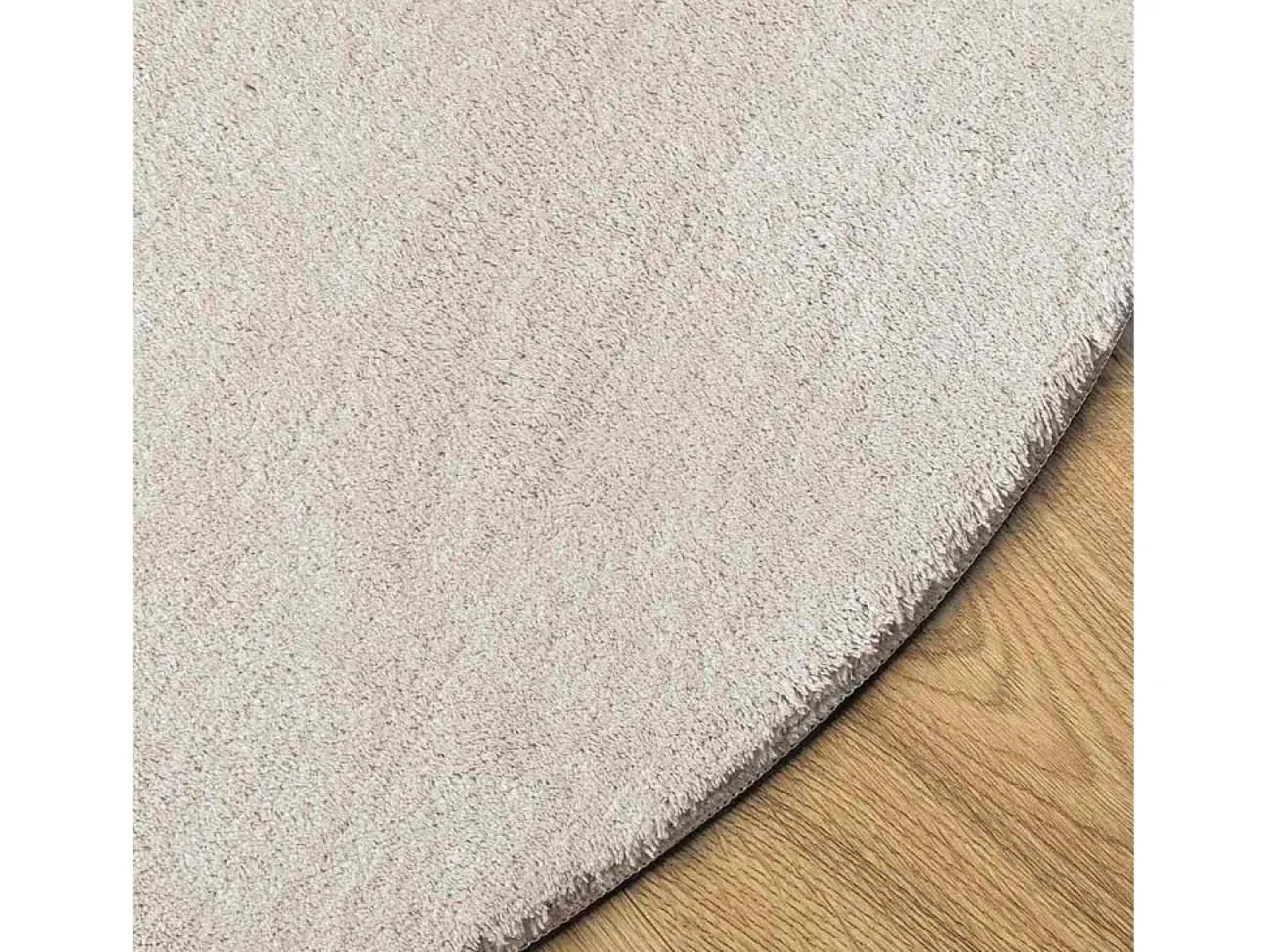 Best Alfombra color arena 160 x 230 cm Poliéster Marru00f3n