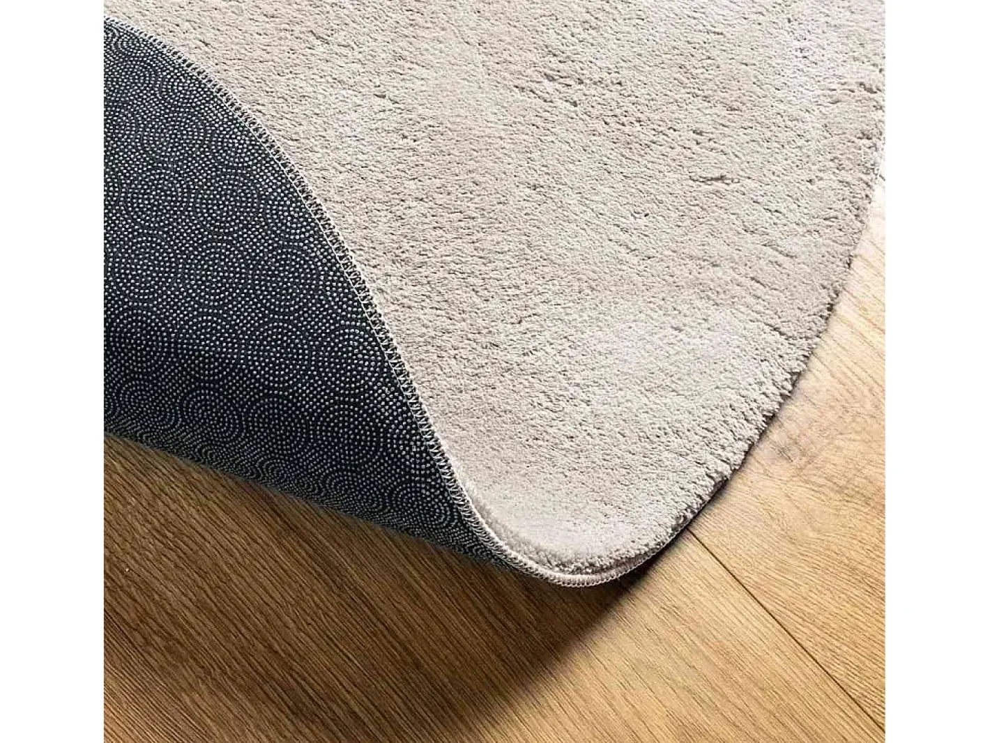 Best Alfombra color arena 160 x 230 cm Poliéster Marru00f3n