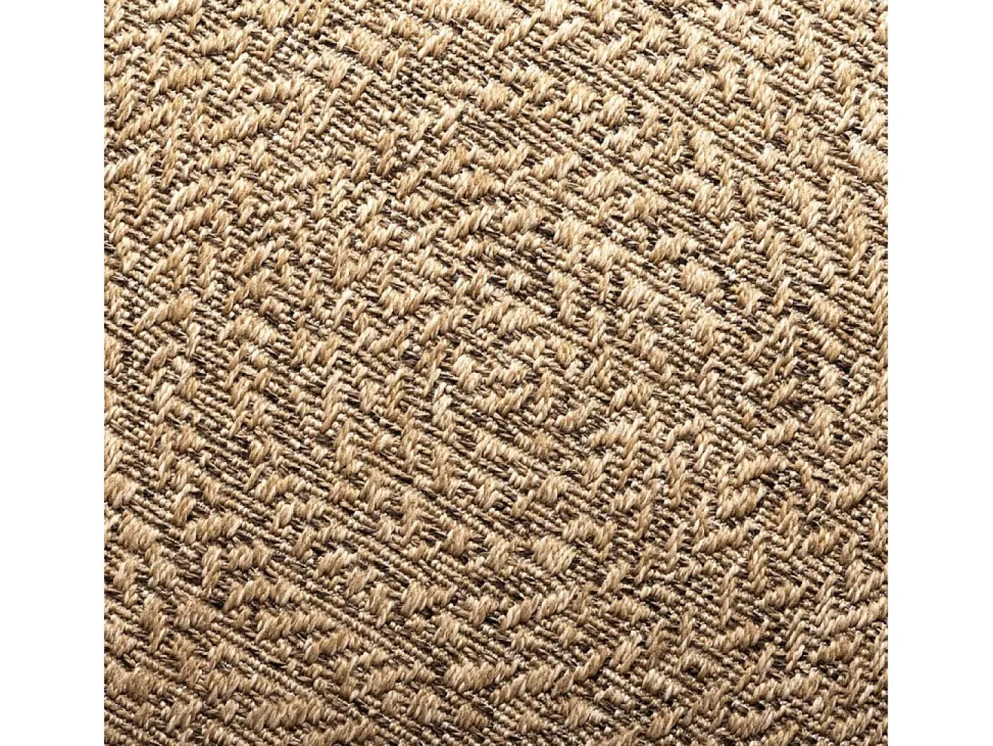 Sale Clicnbuy Alfombra con aspecto de yute interior y exterior 200x290 cm Marru00f3n