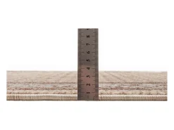 Clearance Alfombra con bordes de estilo oriental 240x290 cm multi Beatrice Beige