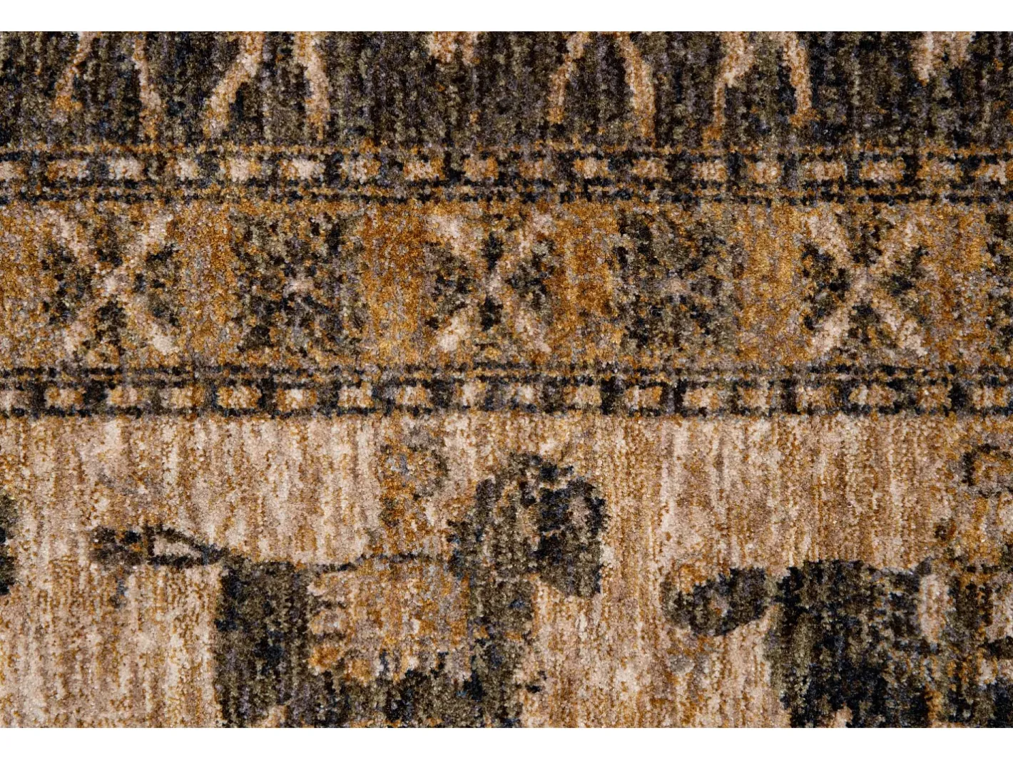 Online Alfombra con bordes de estilo oriental 180x280 cm multi Beatrice Beige