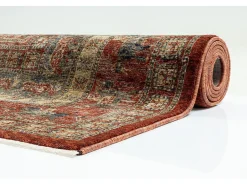 Alfombra con bordes de estilo oriental 120x180 cm Multi Beatrice Rojo