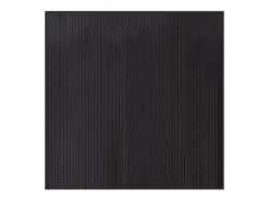 Alfombra cuadrada marrón oscuro 100x100 cm bambú Marru00f3n Best