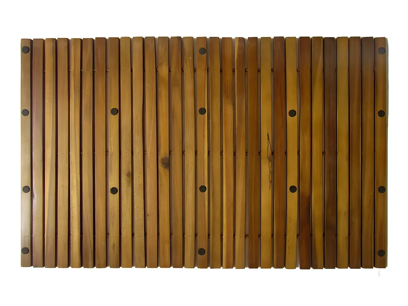 Alfombra de acacia para el baño, 80 x 50 cm ES187778 Marru00f3n Discount