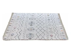 The Rug Republic Alfombra De Salón-Alfombra de algodón Seabert 230 x 160 cm Beige