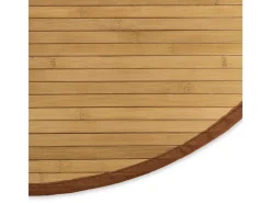 Online Alfombra de bambú 200 cm Marrón Marru00f3n