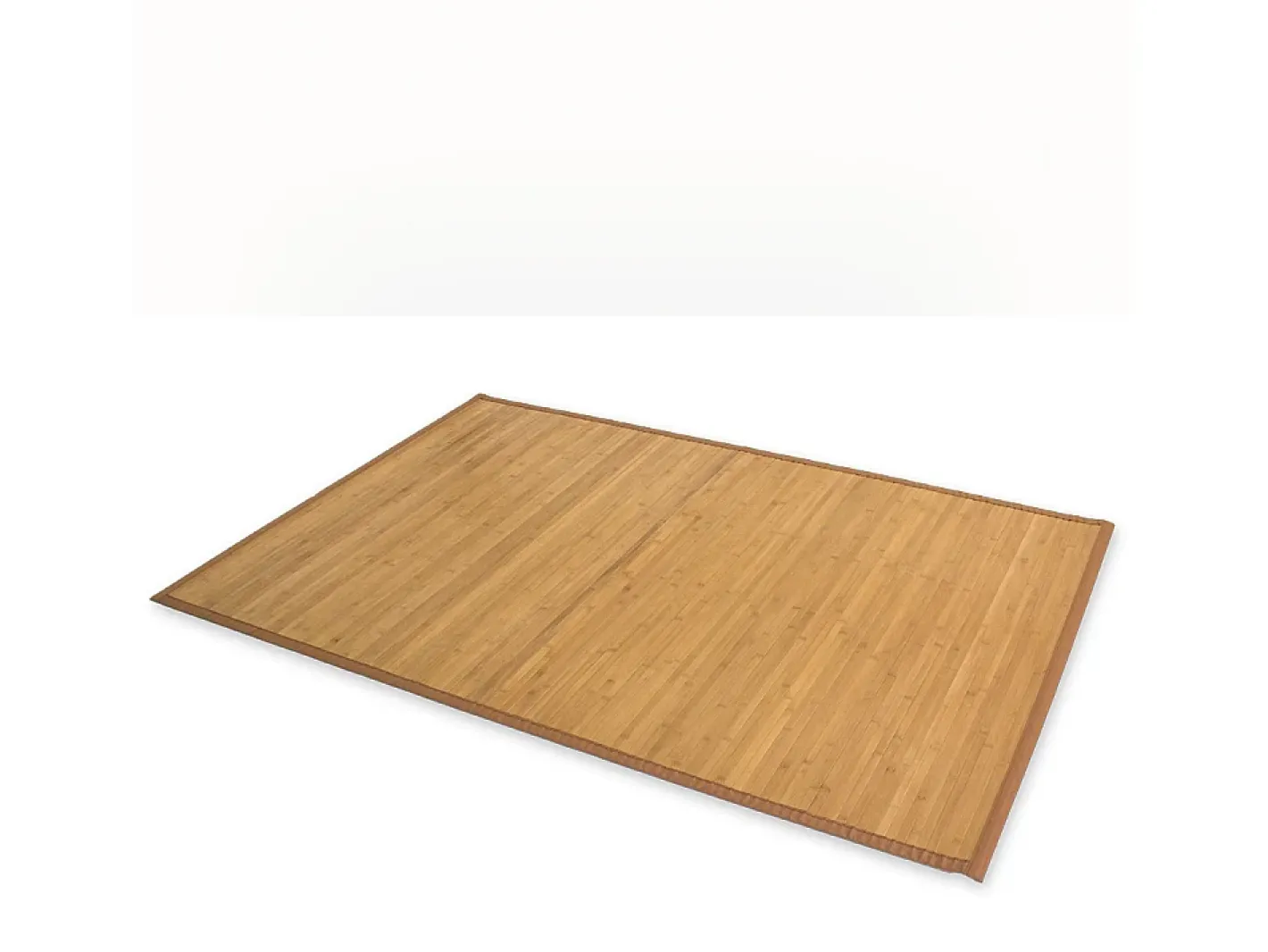 Alfombra de bambú 60x200 cm Marrón Marru00f3n Outlet
