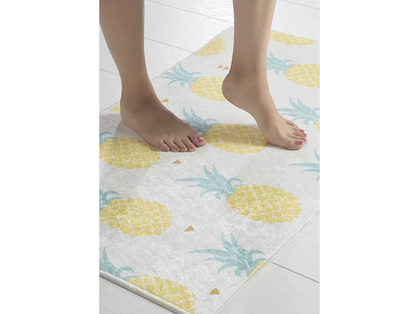 Alfombra de baño Ananas DJT Multicolor Clearance