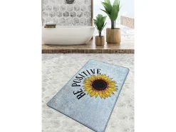 Alfombra de baño Be Positive Djt (70 x 120) Multicolor