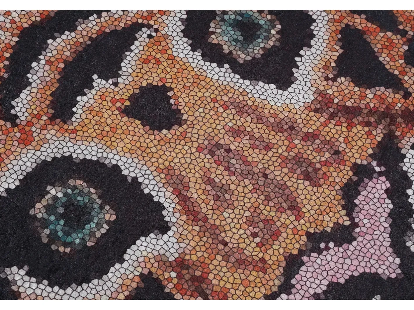 Alfombra de baño Bengal Djt (100 cm) Multicolor Online