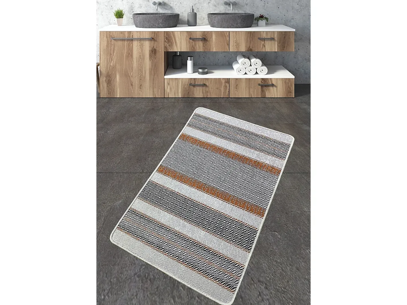 Alfombra De Baño|Ropa De Cama-Alfombra de baño Benver Multicolor