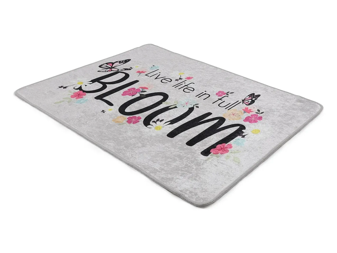 Outlet Alfombra de baño Bloom Djt (80 x 100) Multicolor